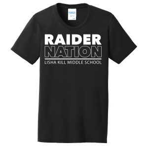 Black Raider Nation Port and Company Ladies Core Blend Tee
