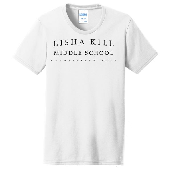 White South Kill (horizontal) Port and Company Ladies Core Blend Tee