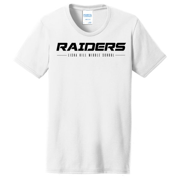 White Raiders Lisha Kill Port and Company Ladies Core Blend Tee