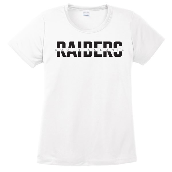 White Raiders South Colonie Ladies Performance Cooling Tee