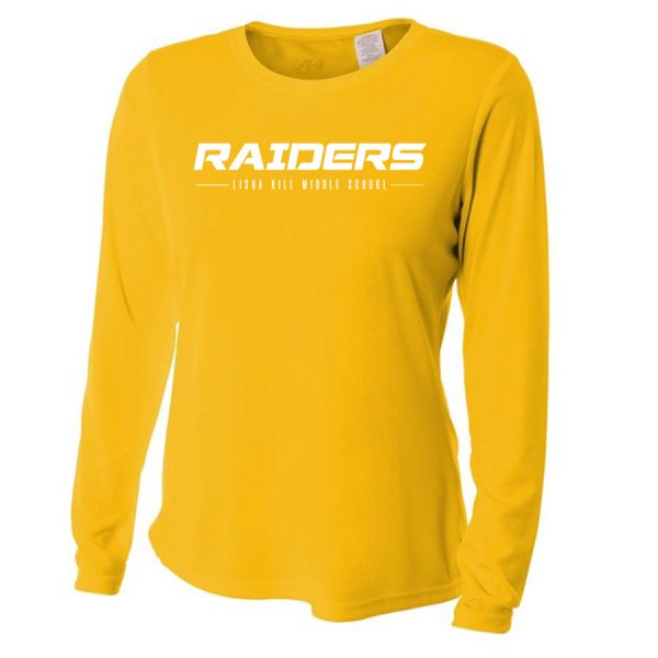 Gold Raiders Lisha Kill Ladies Long Sleeve Performance Cooling Tee