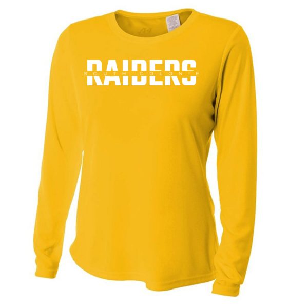 Gold Raiders South Colonie Ladies Long Sleeve Performance Cooling Tee