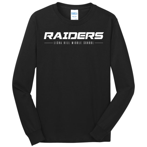 Black Raiders Lisha Kill Port and Company Core Blend Long Sleeve