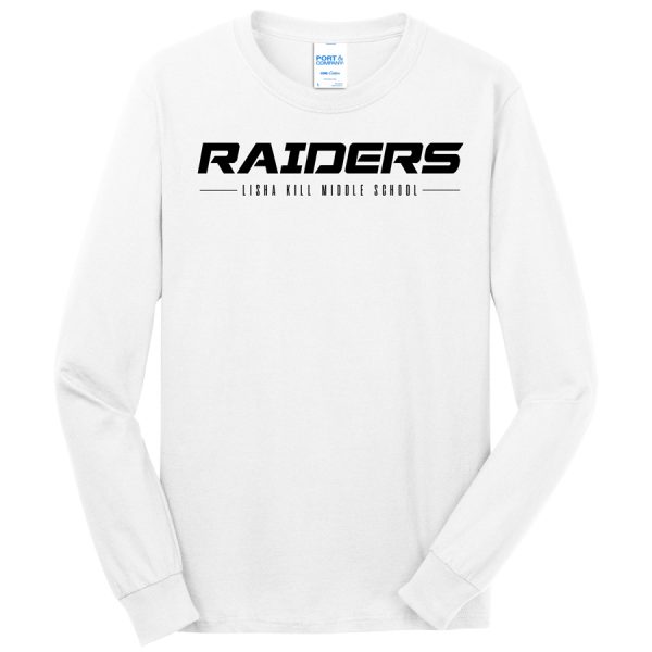 White Raiders Lisha Kill Port and Company Core Blend Long Sleeve