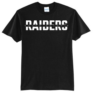 Black Raiders South Colonie Port and Company Core Blend Tee