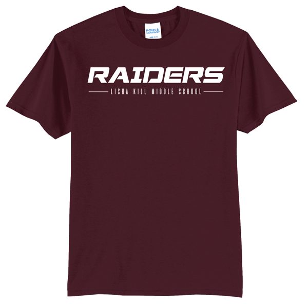 Maroon Raiders Lisha Kill Port and Company Core Blend Tee