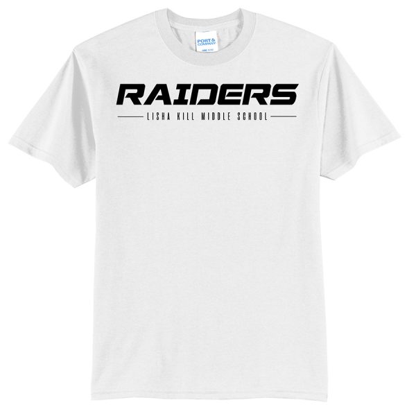 White Raiders Lisha Kill Port and Company Core Blend Tee