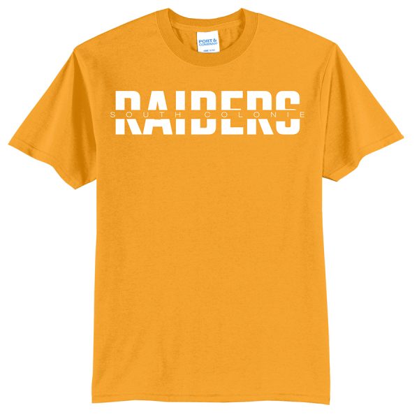 Gold Raiders South Colonie Port and Company Youth Core Blend Tee