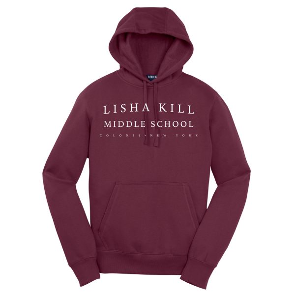 Maroon Lisha Kill (horizontal) Sport-Tek Pullover Hooded Sweatshirt