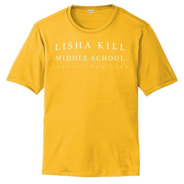 Gold Lisha Kill (horizontal) Performance Cooling Tee