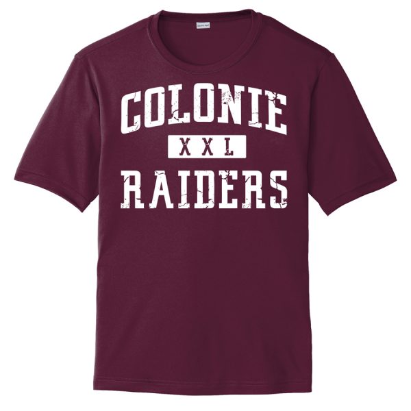 Maroon Colonie Raiders XXL Performance Cooling Tee