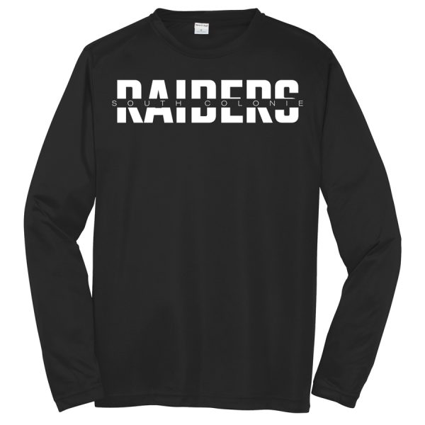 Black Raiders South Colonie Long Sleeve Performance Cooling Tee