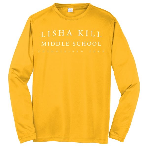 Gold Lisha Kill (horizontal) Long Sleeve Performance Cooling Tee