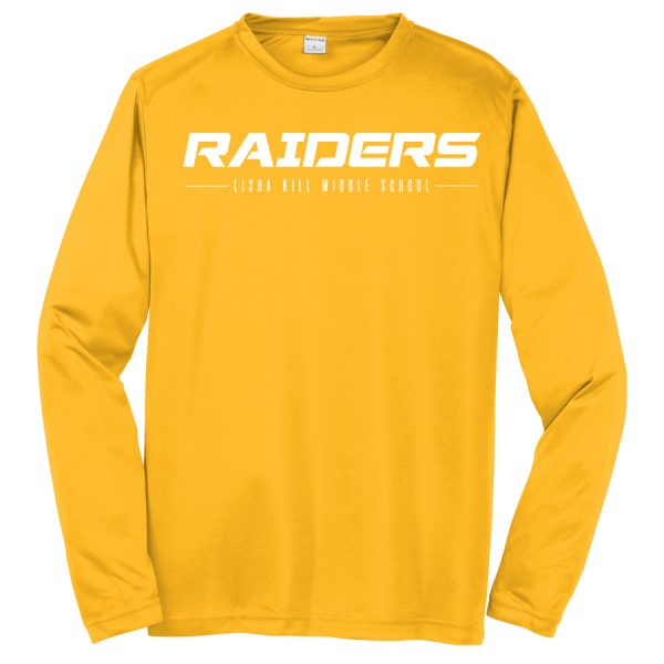 Gold Raiders Lisha Kill Long Sleeve Performance Cooling Tee