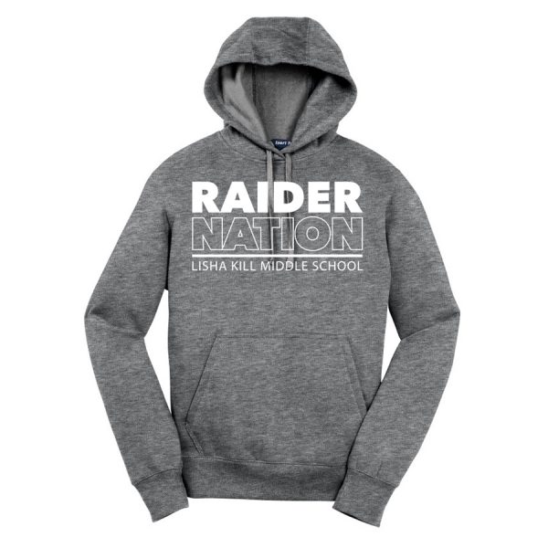 Vintage Heather Raider Nation Youth Sport-Tek Pullover Hooded Sweatshirt