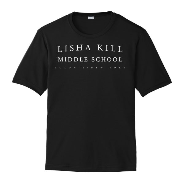 Black Lisha Kill (horizontal) Youth Performance Cooling Tee