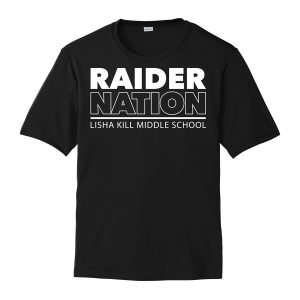 Black Raider Nation Youth Performance Cooling Tee