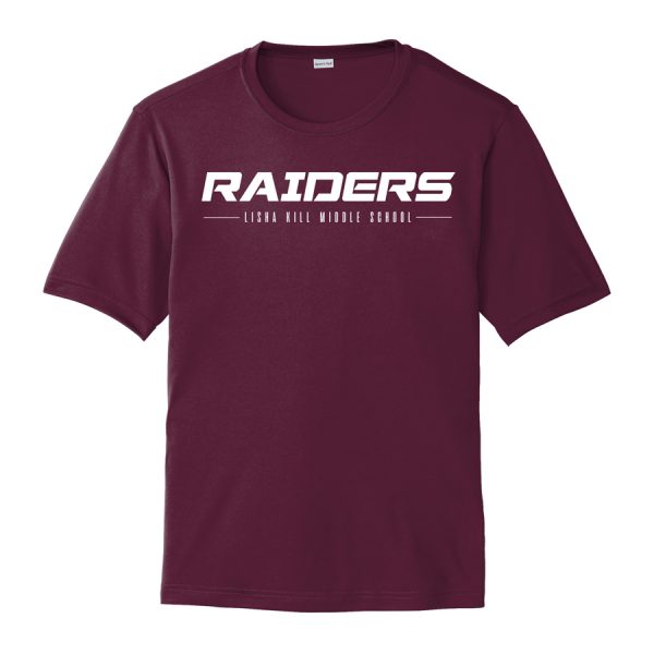 Maroon Raiders Lisha Kill Youth Performance Cooling Tee