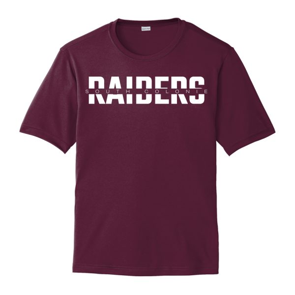 Maroon Raiders South Colonie Youth Performance Cooling Tee